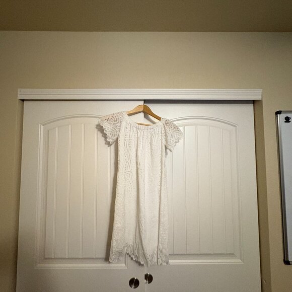 Lilly Pulitzer Marble Dress XXS Resort White Marine Tropic Lace NWT NEW Eyelet - Picture 3 of 3